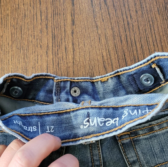 Jumping Beans Straight Leg Medium Wash Jeans Size Boy's 2T - Picture 3 of 5